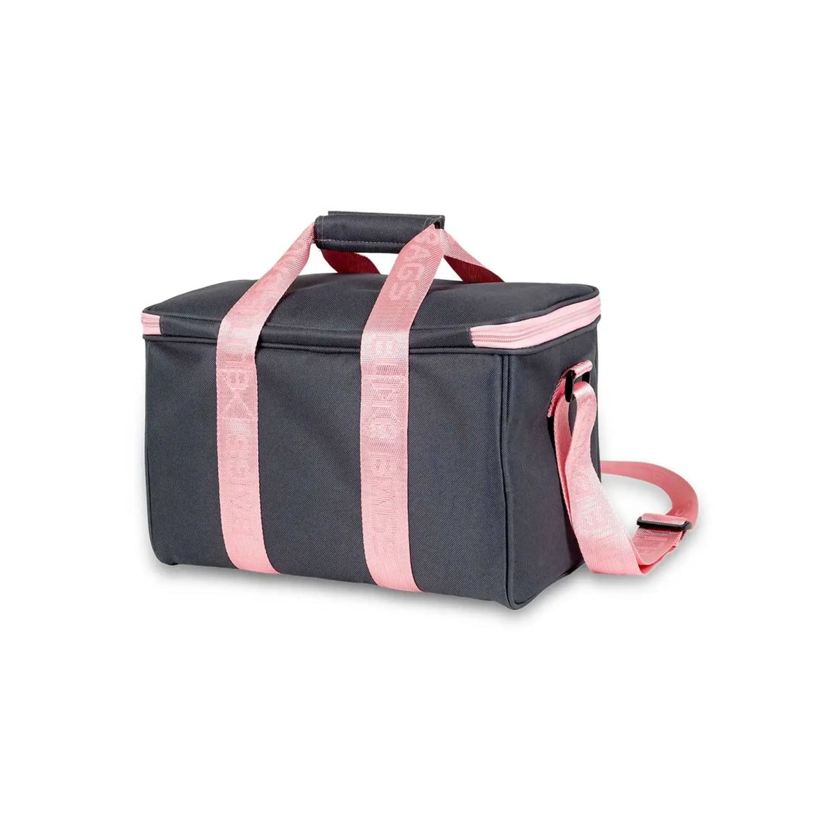 MULTY medical case - Gray / Pink shoulder strap - Elite bags - My Podologie