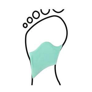Capitale Retro Bar - Latex foam - Light relief on the metatarsal heads - Shore 25-35 - Green - My Podologie