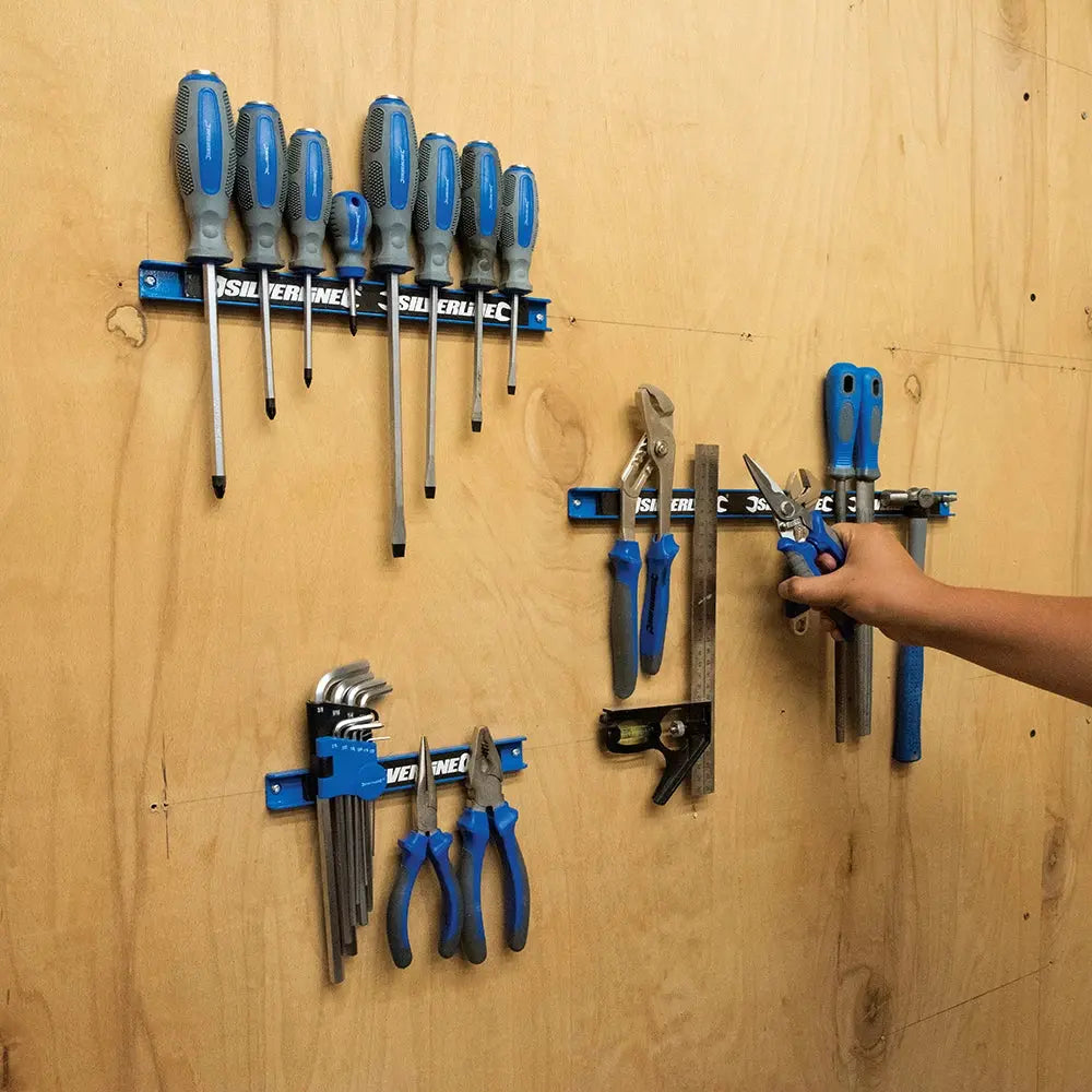 Magnetic tool bars - 3 pieces - Silverline Silverline 