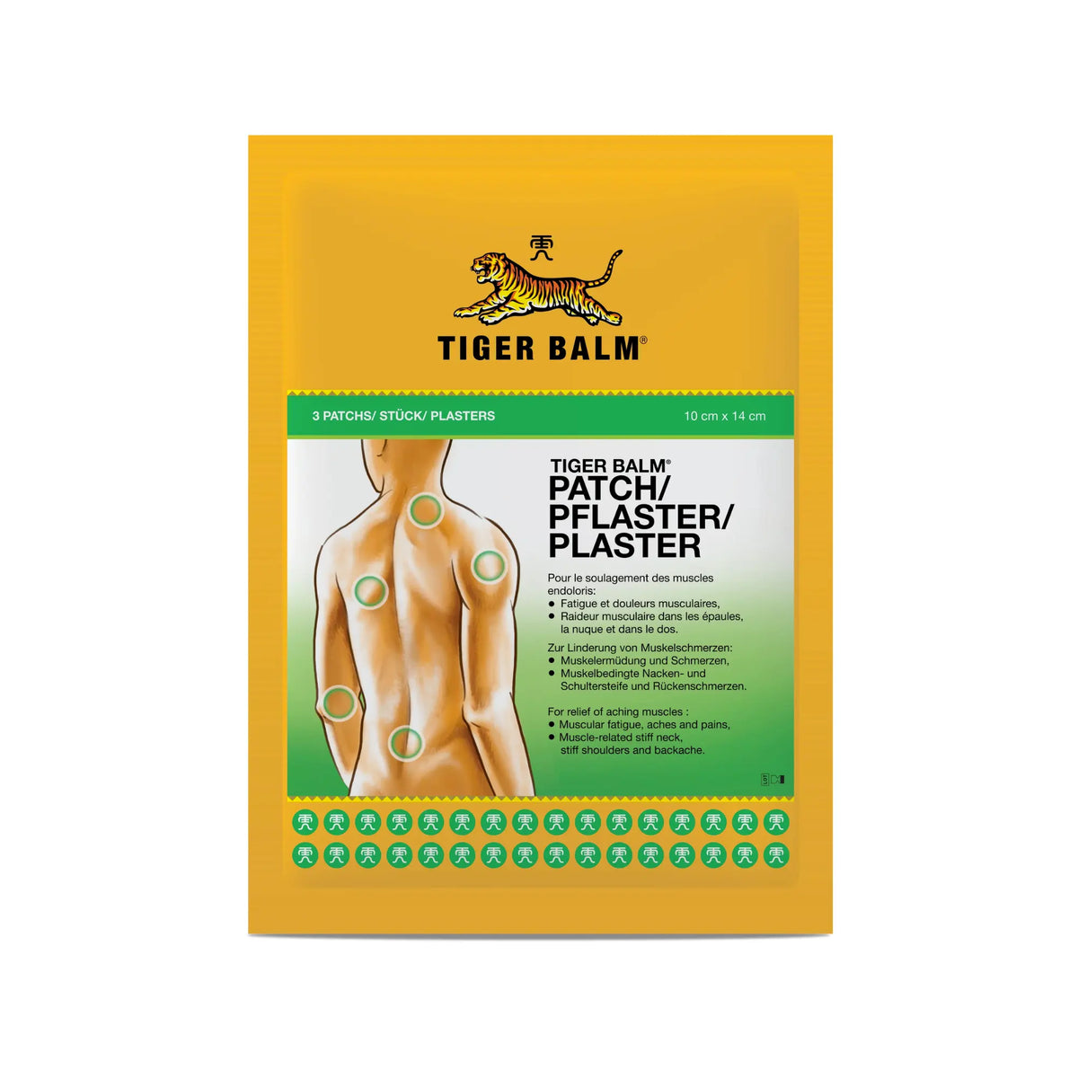 Bálsamo de Tigre - Parche frío para aliviar el dolor muscular