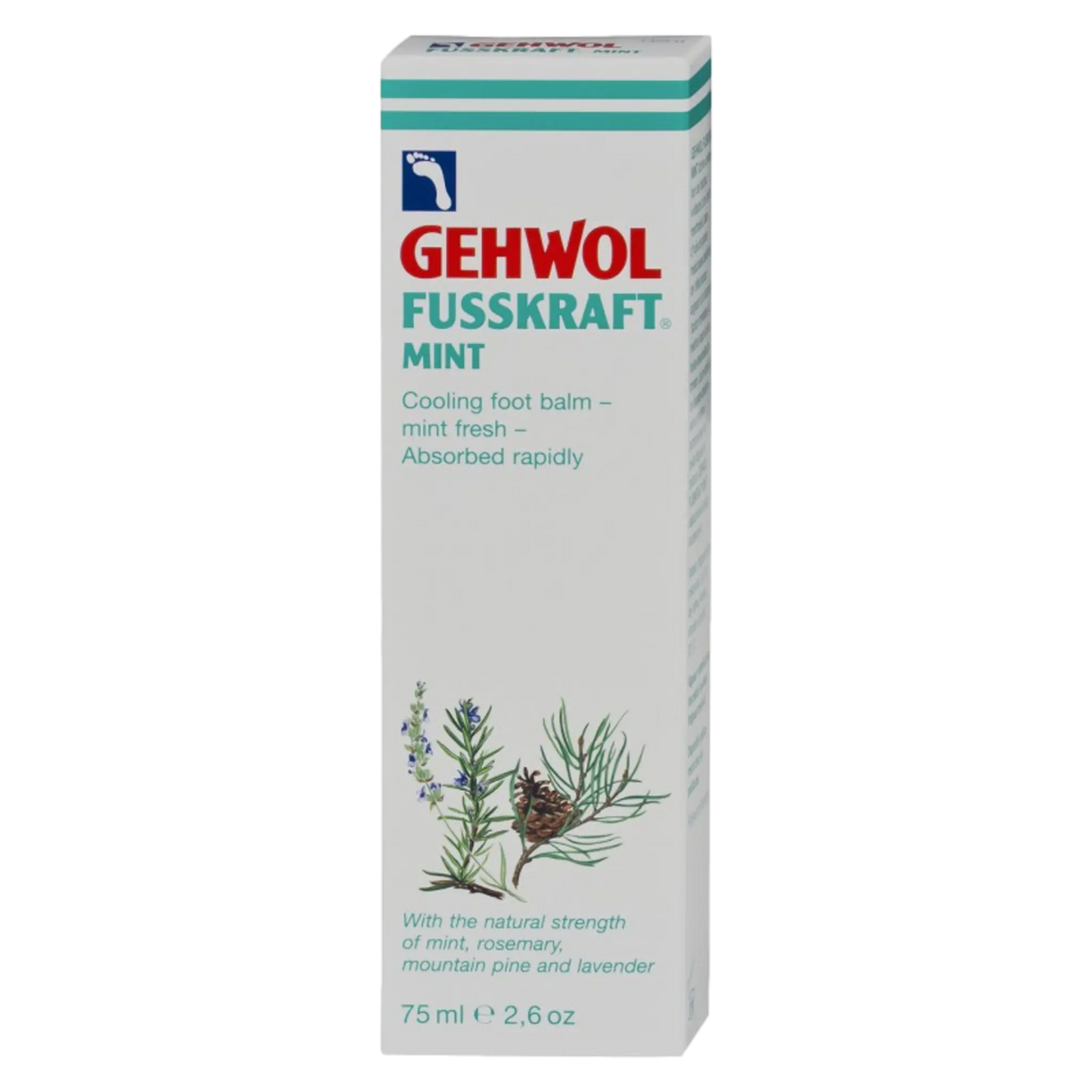 Refreshing foot balm - 1 tube of 75 ml - Gehwol 