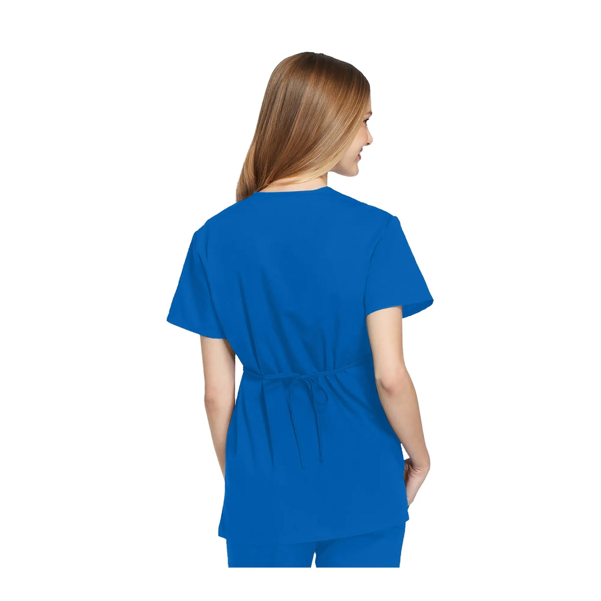 Bayonne - Medical Tunic - Wrap Effect - Short Sleeve - Women - 72 cm - Cherokee Cherokee Authentic Workwear 