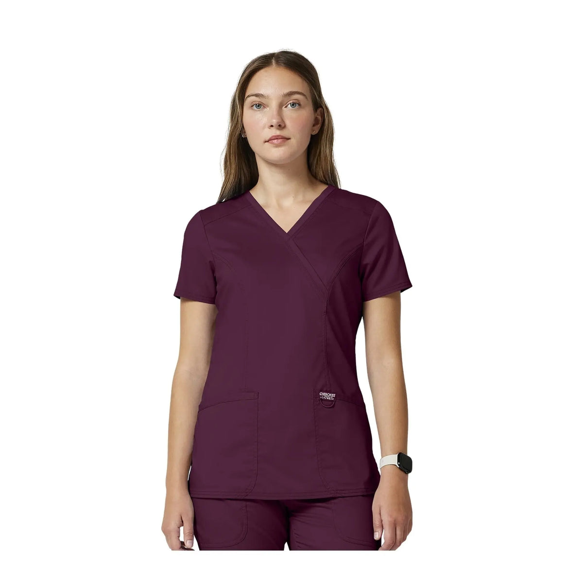 Béziers - Tunique cache-cœur col V - Femme - Cherokee Cherokee Authentic Workwear 