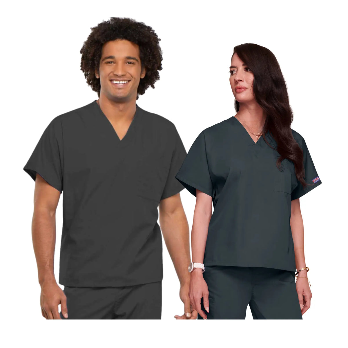 Biarritz - Medical Tunic - V-Neck - Unisex - Cherokee Cherokee Authentic Workwear 