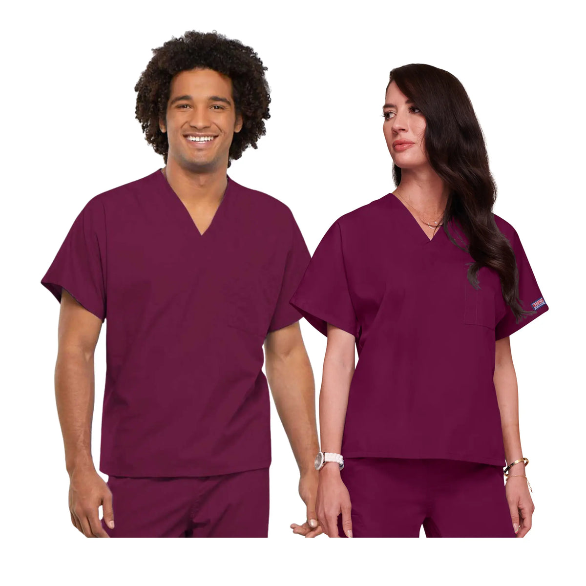 Biarritz - Medical Tunic - V-Neck - Unisex - Cherokee Cherokee Authentic Workwear 