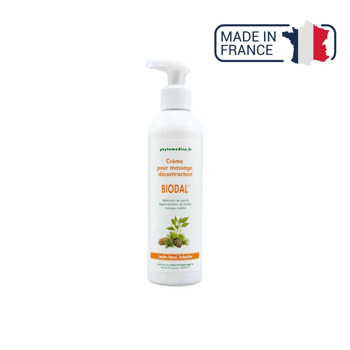 Biodal® - Relaxing massage cream - 250 ml - Phytomeda Laboratoires Phytomedica 