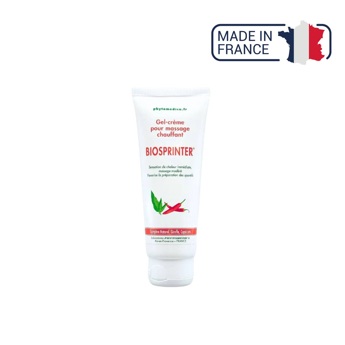 Biosprinter ® - Heating massage cream - 2 capacities - Phytomedica - My Médical