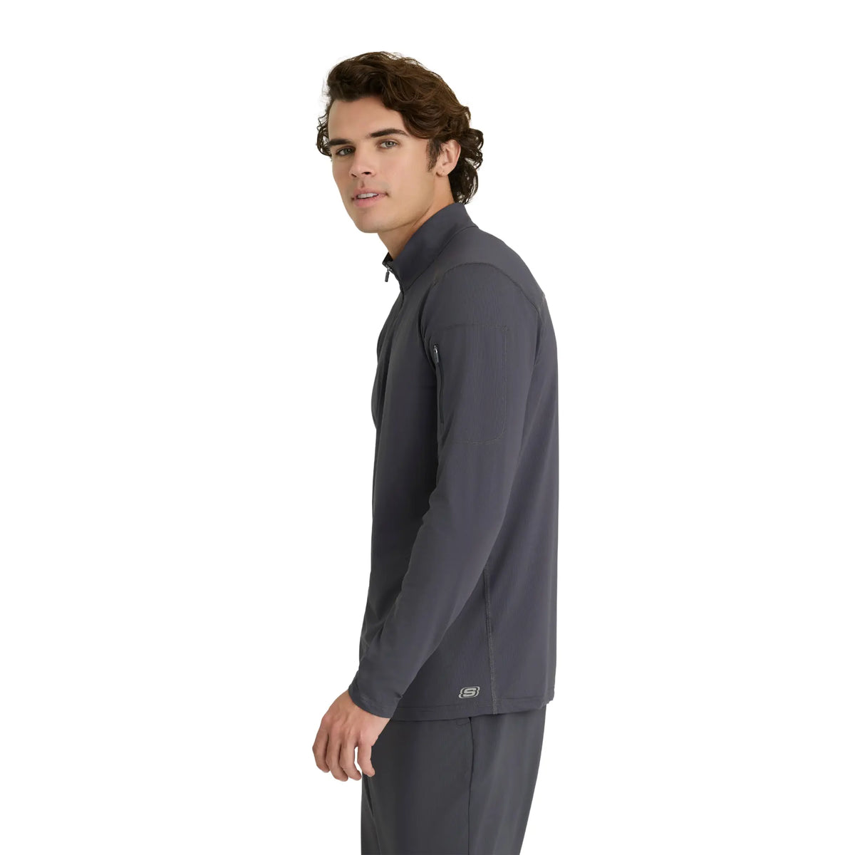 Bloom - Long-sleeved tunic - Stand-up collar - Men - Skechers Slip’ins SKECHERS SLIP-INS KNITS 