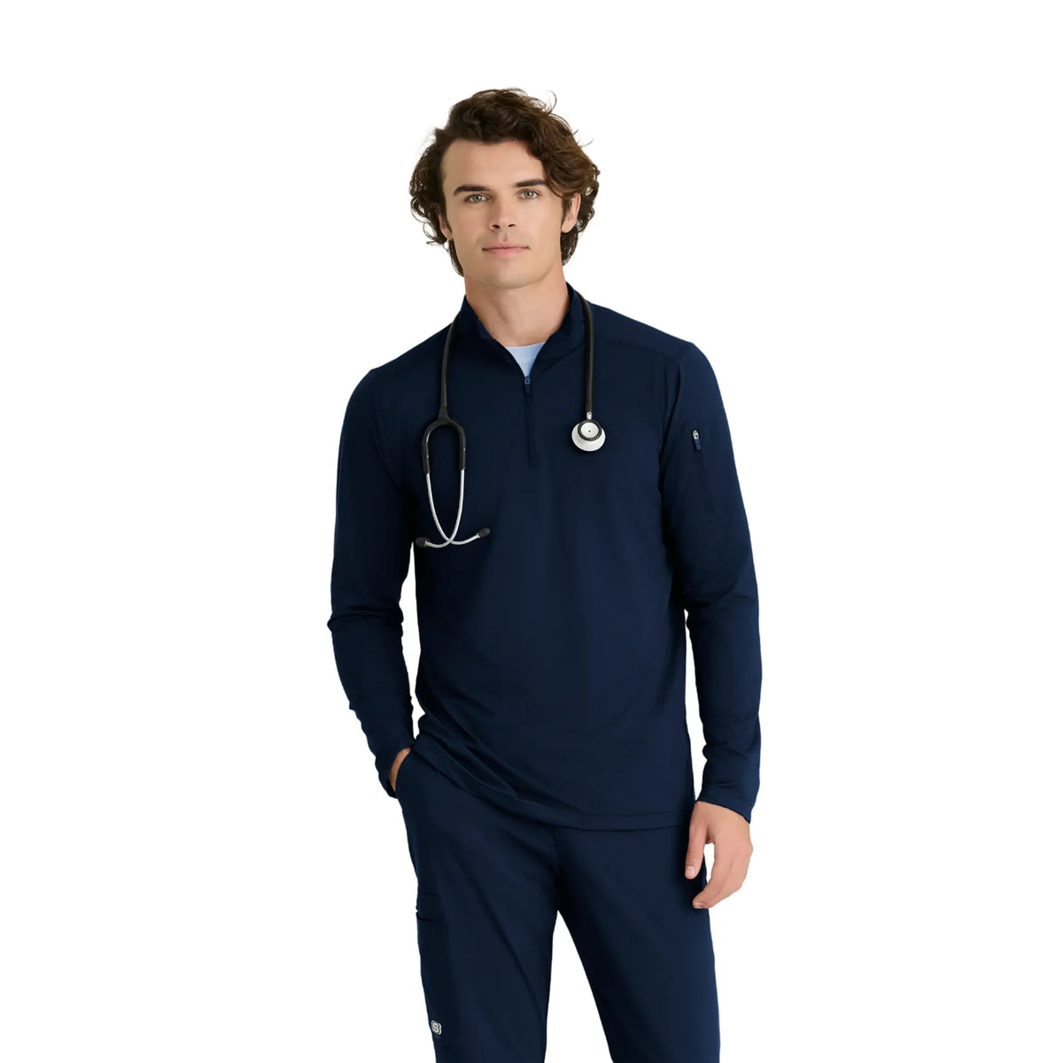 Bloom - Long-sleeved tunic - Stand-up collar - Men - Skechers Slip’ins SKECHERS SLIP-INS KNITS 