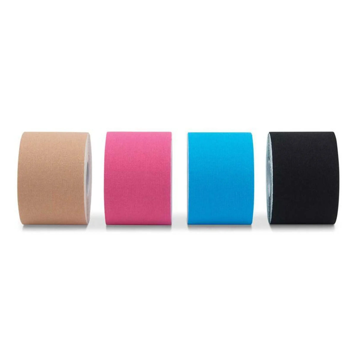Caja de 4 rollos de cinta adhesiva elástica - 5cm x 5m - 5 colores - K-Tape