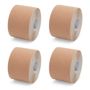 Caja de 4 rollos de cinta adhesiva elástica - 5cm x 5m - 5 colores - K-Tape