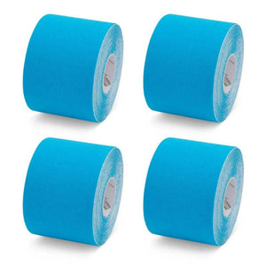 Caja de 4 rollos de cinta adhesiva elástica - 5cm x 5m - 5 colores - K-Tape