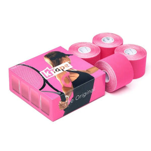 Caja de 4 rollos de cinta adhesiva elástica - 5cm x 5m - 5 colores - K-Tape