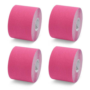 Caja de 4 rollos de cinta adhesiva elástica - 5cm x 5m - 5 colores - K-Tape