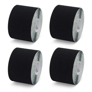 Caja de 4 rollos de cinta adhesiva elástica - 5cm x 5m - 5 colores - K-Tape