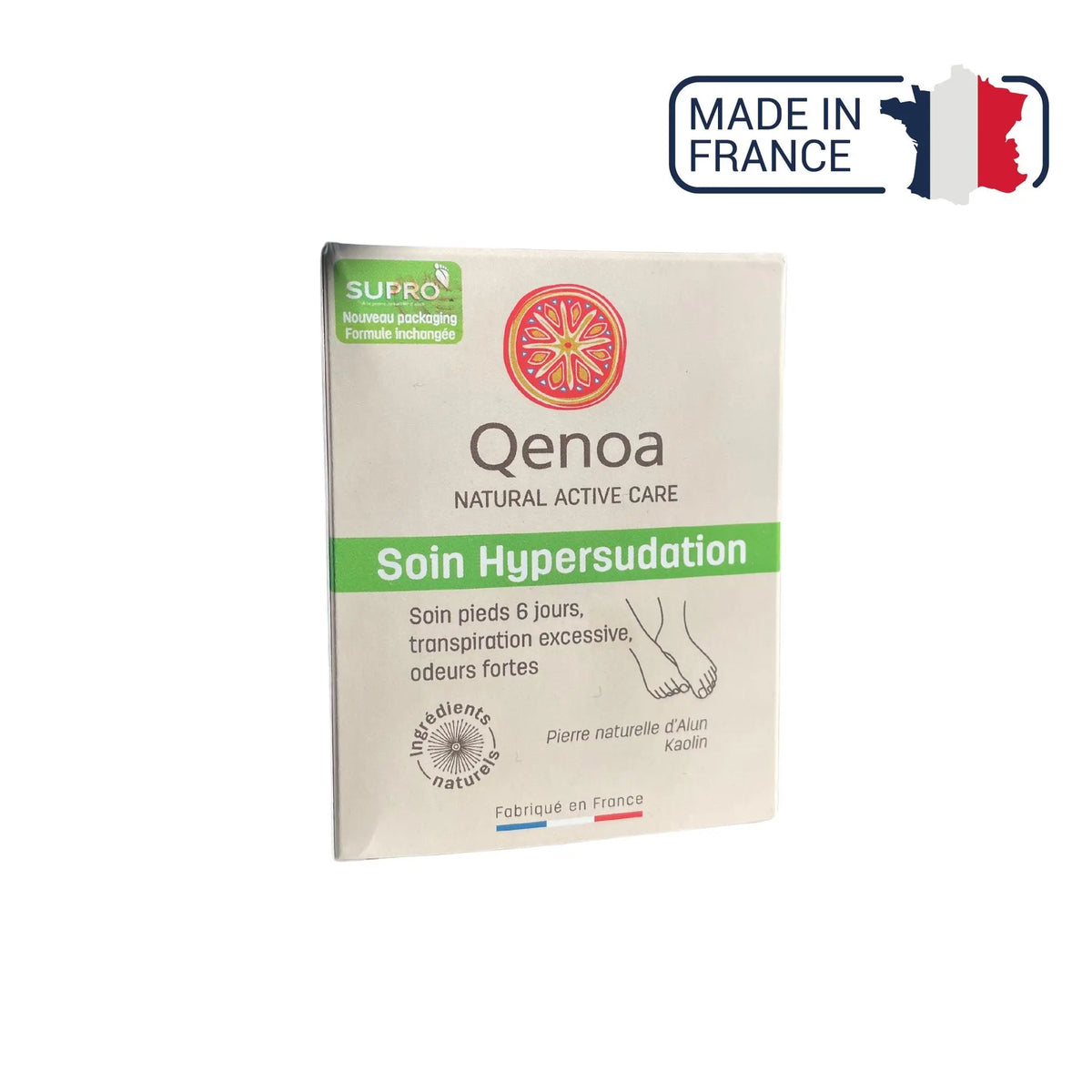 Supro foot cure box - Effectively treats excessive sweating of the feet Qenoa 