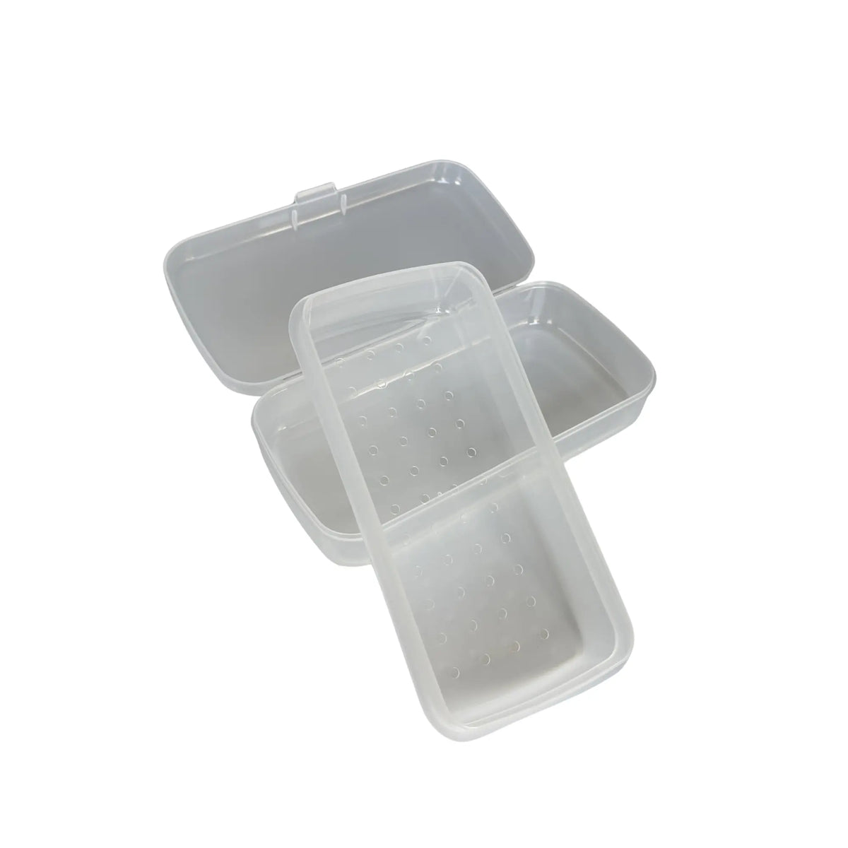 Transparent Storage Box - Strawberry - Can hold 44 strawberries My Podologie 