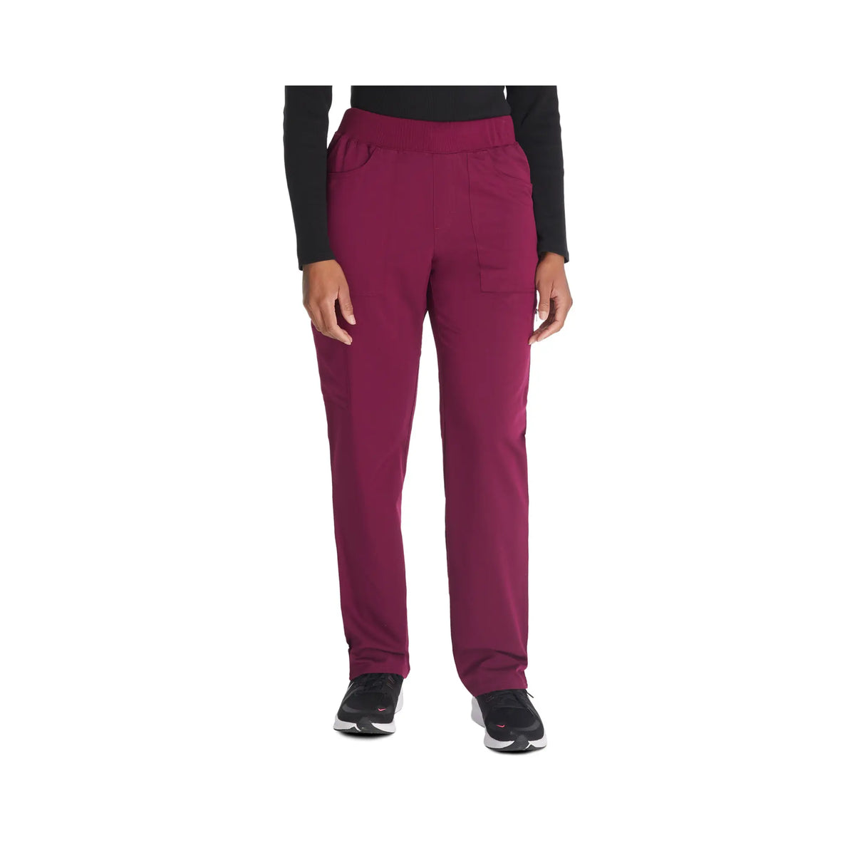 Brest - Slim pants - Mid waist - Women - Dickies Dickies  Burgundy-XXXL