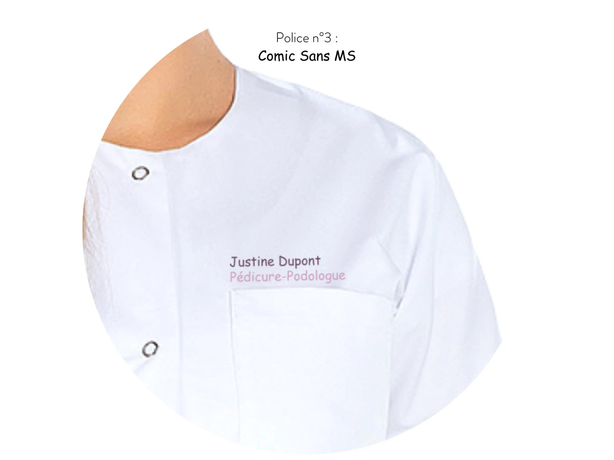 Embroider your blouse according to your wishes in the My Podiatry workshop