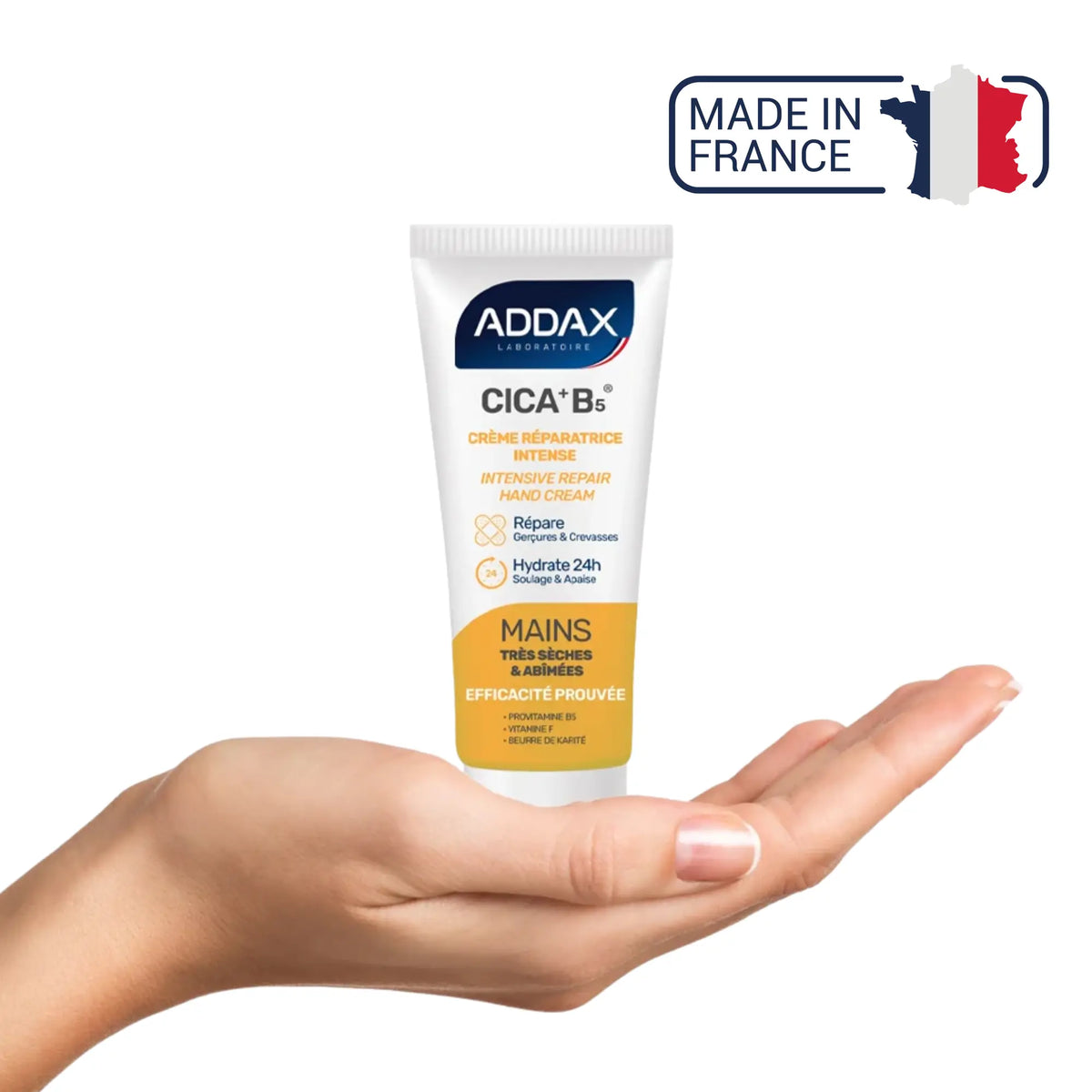 CICA + B5® - Intense restorative hand cream - 50 ml - Laboratoire Addax Laboratoire Addax 