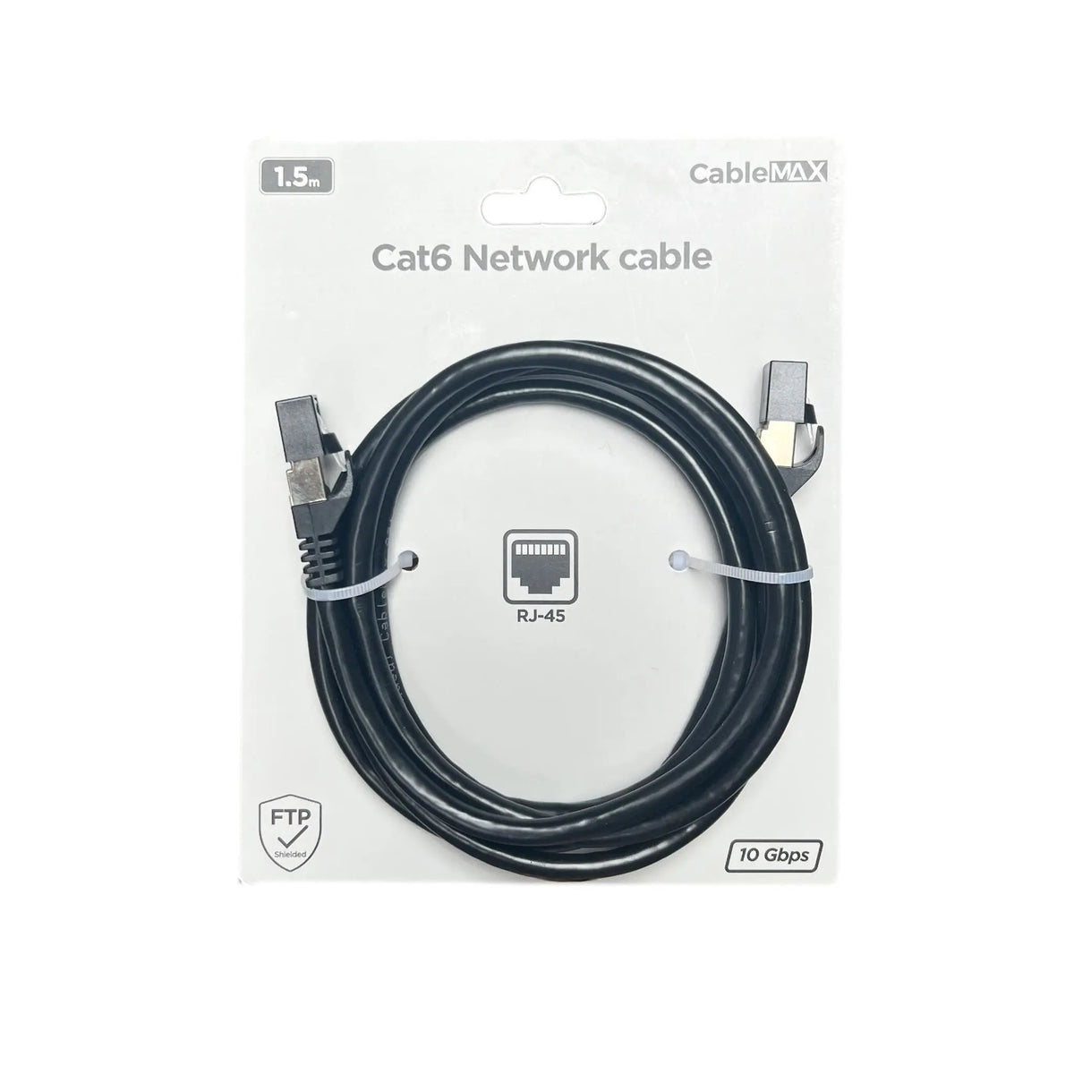RJ-45 10 Gbps cat.6 network cable - 2 different dimensions