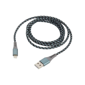 Lightning to USB cable for iPhone / iPad / iPod textile - 2 different sizes My Podiatry 