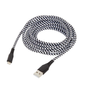 Lightning to USB cable for iPhone / iPad / iPod textile - 2 different sizes My Podiatry 