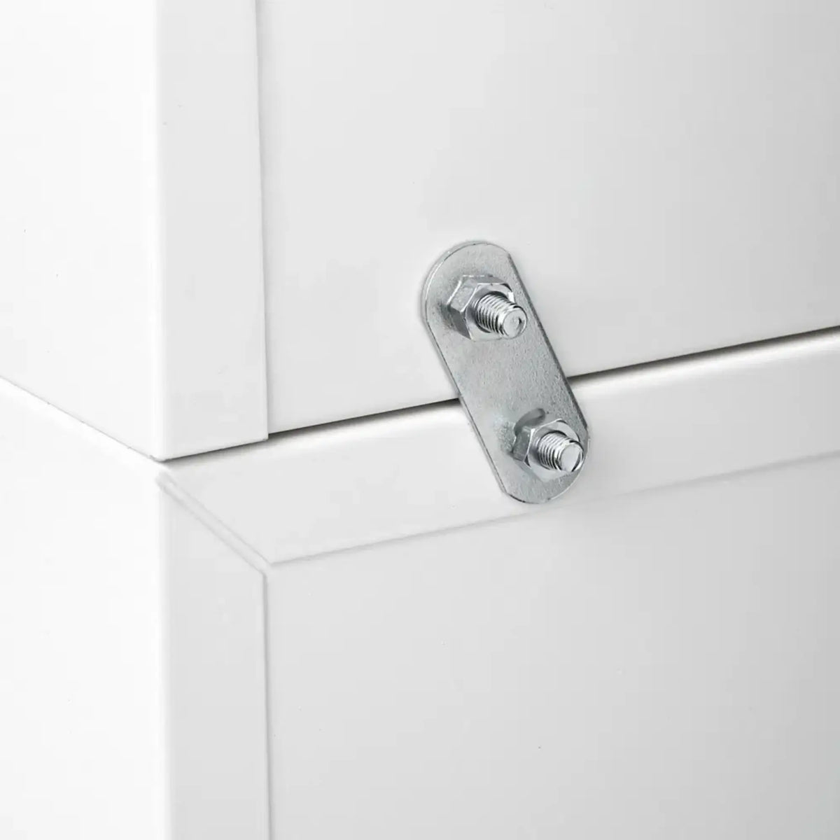 Storage box - Steel - Pure white - Ruck Ruck 