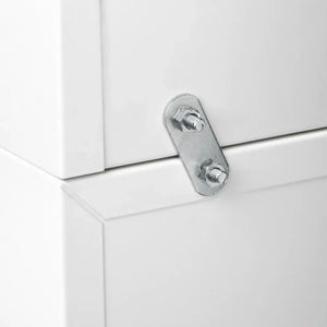 Storage box - Steel - Pure white - Ruck Ruck 