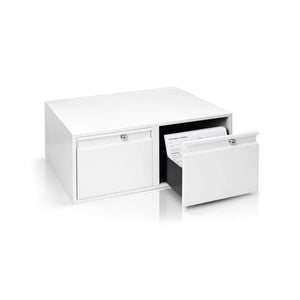 Storage box - Steel - Pure white - Ruck Ruck 