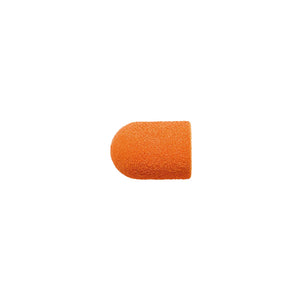 Orange Round Caps SK-PODO X10 - Ø 5mm / 16mm - Fine, Medium or Coarse Grain - Lukas Podological Lukas Podological  Fine-5