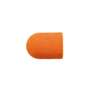 Orange Round Caps SK-PODO X10 - Ø 5mm / 16mm - Fine, Medium or Coarse Grain - Lukas Podological Lukas Podological  Fin-10