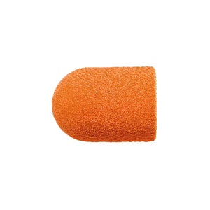 Orange Round Caps SK-PODO X10 - Ø 5mm / 16mm - Fine, Medium or Coarse Grain - Lukas Podological Lukas Podological  Fin-13