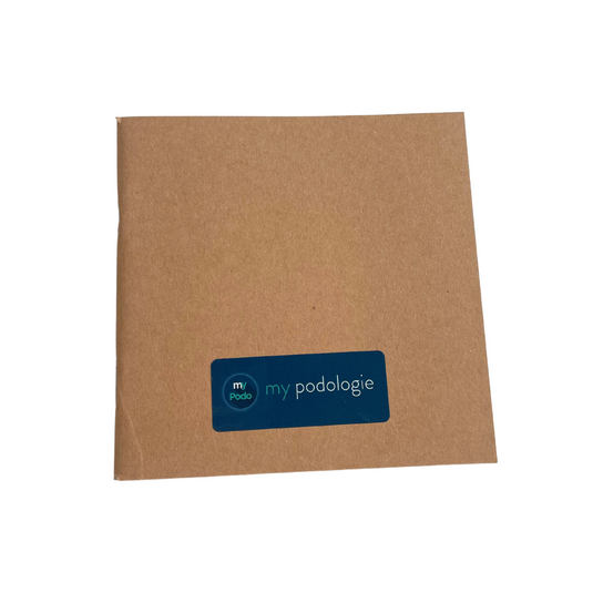 Cuaderno 48 páginas sin líneas - 10,5 x 10,7 cm - My Podologie My Podologie 