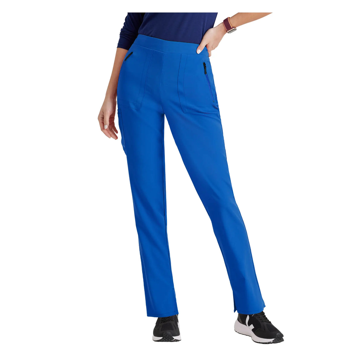 Cassiopeia - High-waisted medical pants - Women - Barco Unify BARCO  Royal blue / XL