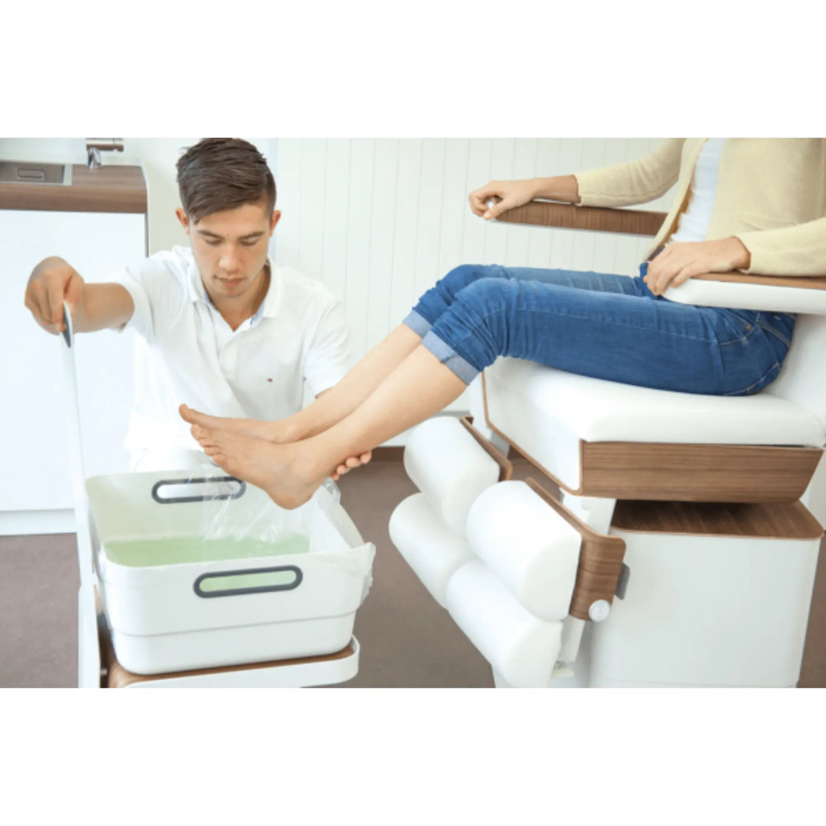 Trolley with footbath - Room Pool - Ruck - My Podologie