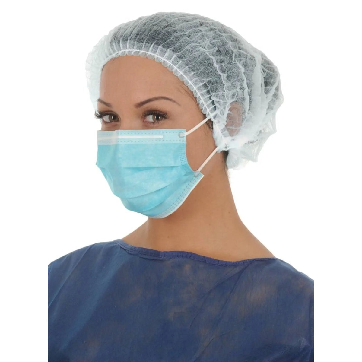 Charlottes de protection Clip - Non tissé - Par 100 MEDI STOCK 