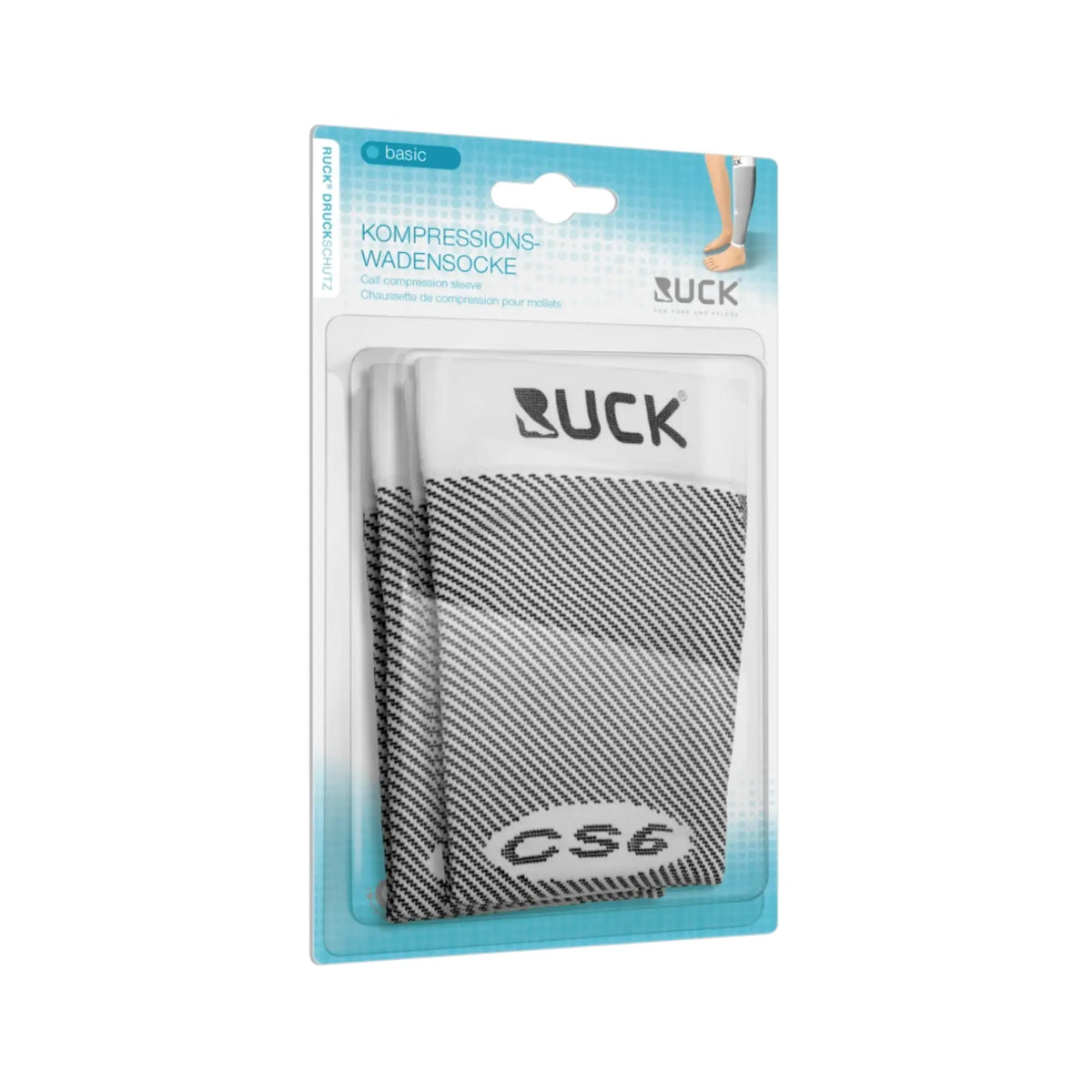 Compression sock - Calf and ankle protection - 4 sizes available - 1 pair - Ruck - My Podologie
