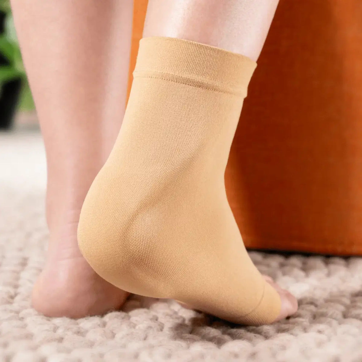 Smartgel protective sock - Heel 2 sizes available - 1 pair - Beige - Ruck Ruck 