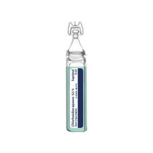 Aqueous chlorhexidine 0.5% - Disinfectant solution - Single dose 5 ml - Box of 10 - SEPTIMYL - Gilbert - My Podologie