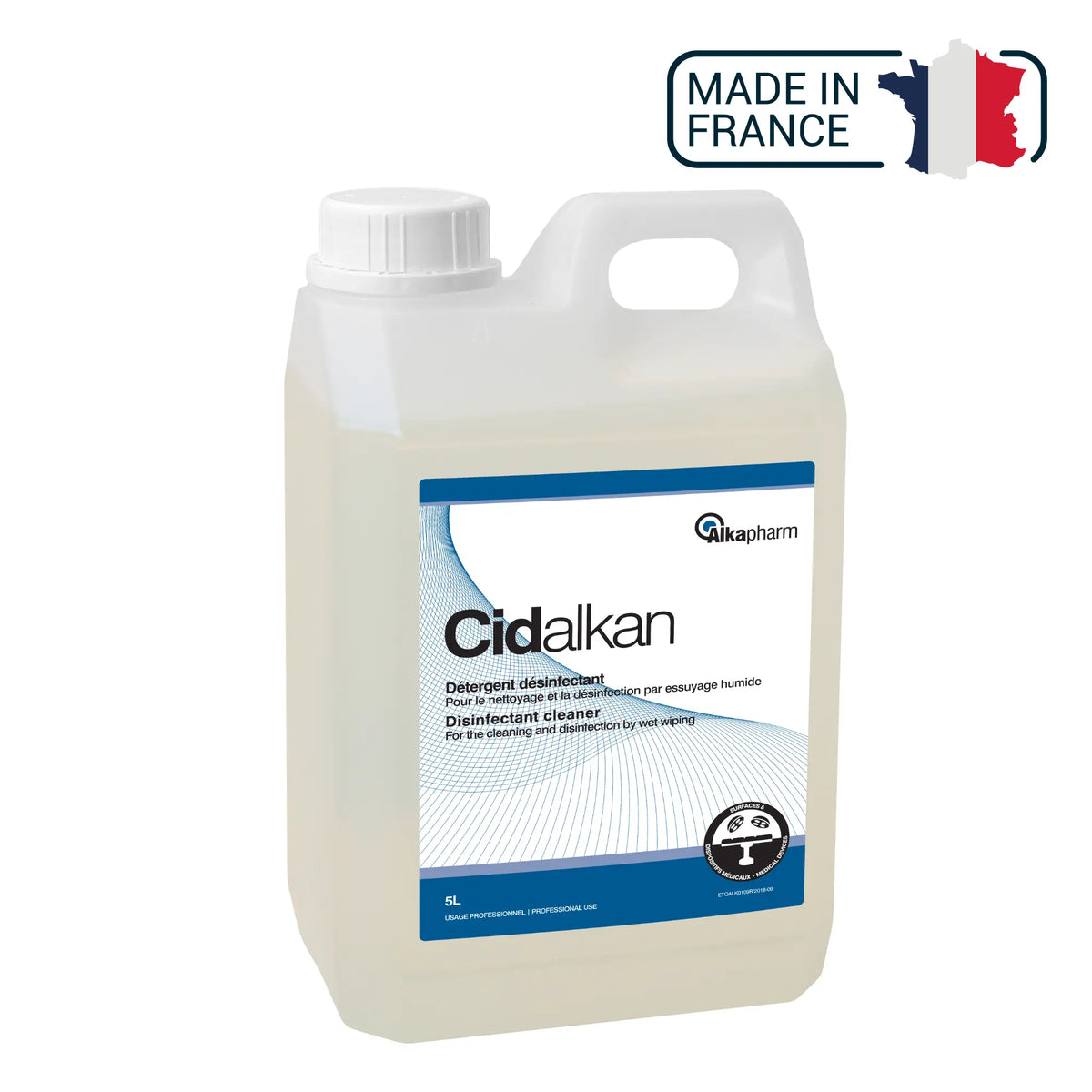 Cidalkan - Disinfectant Detergent - 2 packages - ALKAPHARM - My Podologie
