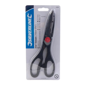3-in-1 scissors - 210 mm - Silverline Silverline 