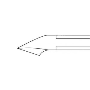 Straight cut scissors - Length: 10 cm - Cutting edge: 8 mm - Ruck Ruck 