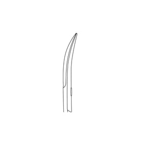 Curved nail scissors - Length: 9 cm - Ruck Ruck 