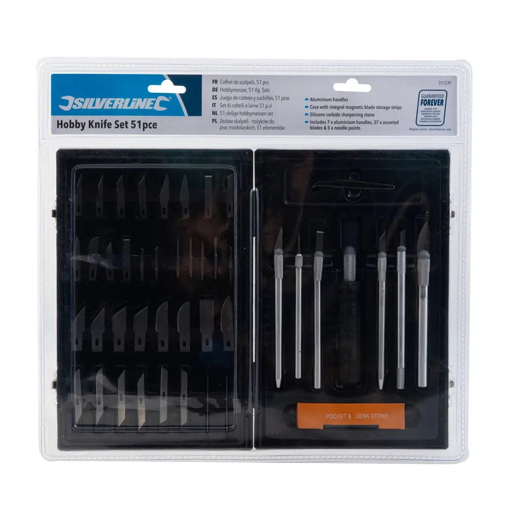 Scalpel box - 51 pieces - Silverline Silverline 