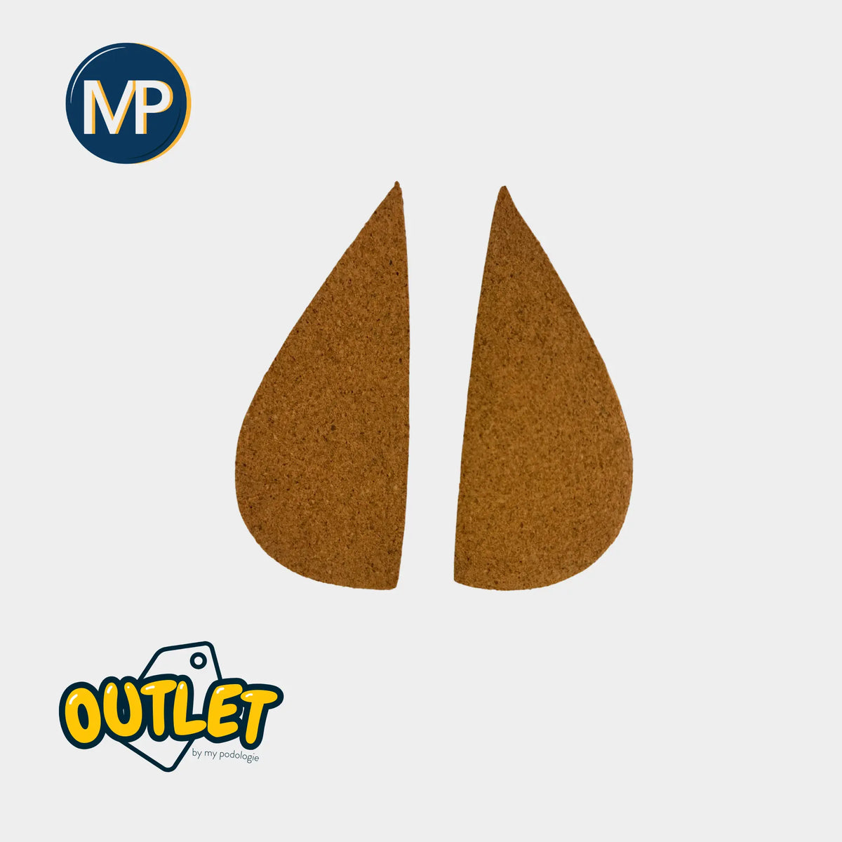 Posterior Pronator Wedge - Cork Latex - size 5/7 // End of series My Podologie 