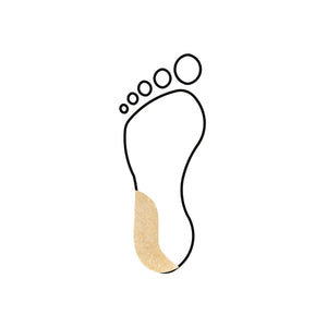 Varus-valgus wedge - 8 mm - Shore 70-75 - Beige - My Podologie