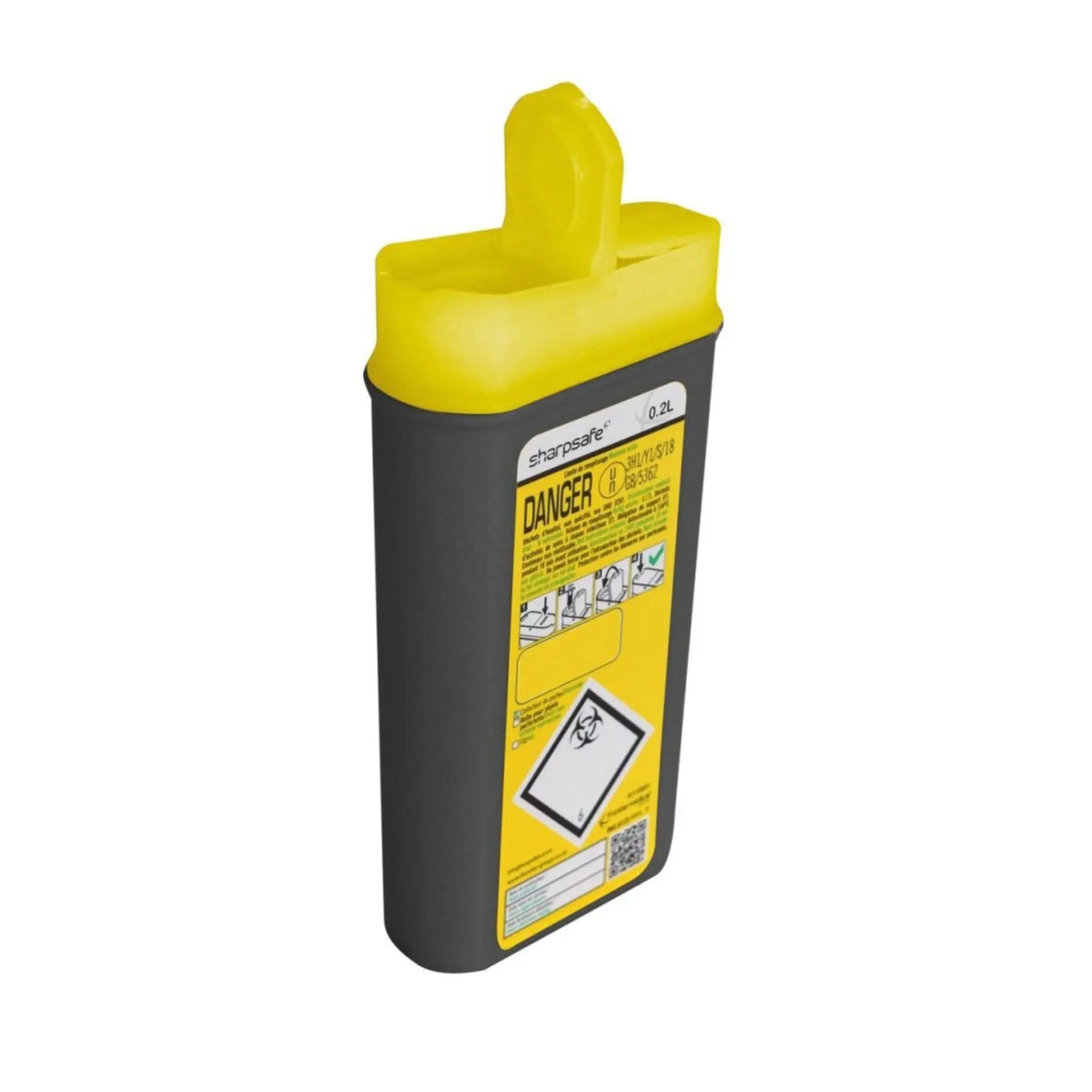 Sharpsafe Waste Collector - Hospidex Hospidex 