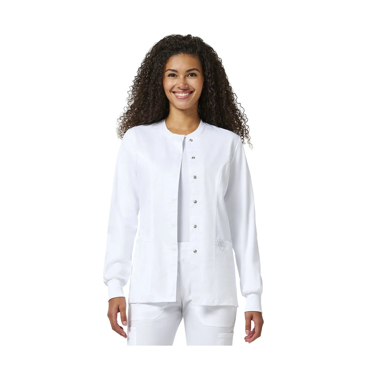 Compiègne - Veste médicale à boutons-pression - Femme - Cherokee Cherokee Authentic Workwear 
