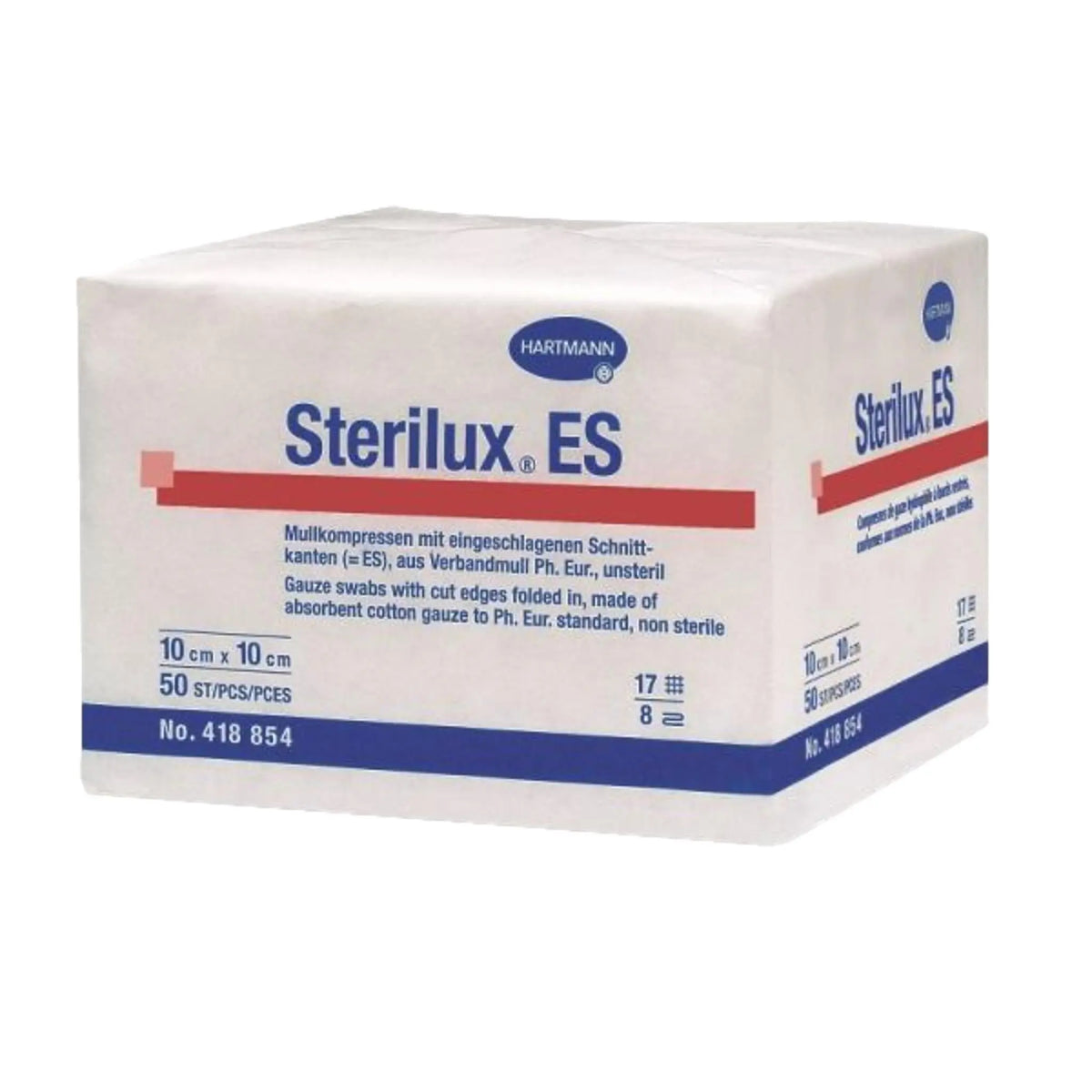 Non-Sterile Gauze Compress - Sterilux - 17F 8P - My Podologie